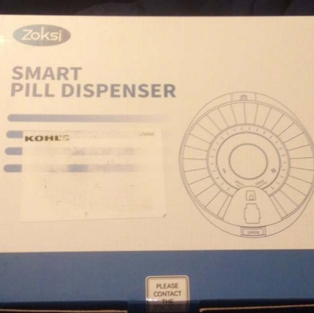 Smart pill dispenser